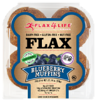 Flax 4 Life Wild Blueberry Muffins - Gluten Free