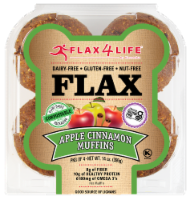 Flax 4 Life Apple Cinnamon Gluten-Free Flax Muffins