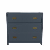 Baby Relax Miles 3 Drawer Dresser 18.50 x 35.50 x 33.00 Fred