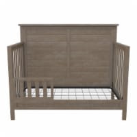 Little Seeds Finch Toddler Rail, Conversion Kit for Crib, Rustic Coffee