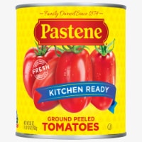 Pastene® Kitchen Ready® Ground Peeled Tomatoes Case Perspective: Main