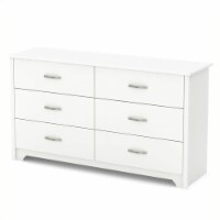 South Shore Fusion Dresser in Pure White