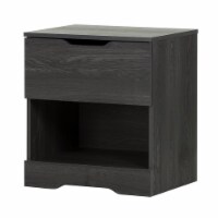 South Shore Holland Nightstand in Gray Oak