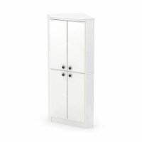 South Shore Morgan Armoire in Pure White