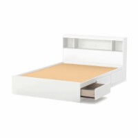 South Shore Reevo Full Storage Bed in White