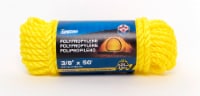 KingCord Twisted Polypropylene Rope - Yellow Perspective: Main