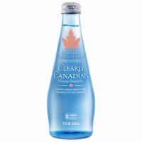 Clearly Canadian® Grapefruit Essence Flavored Sparkling Bottled Water Perspective: Main