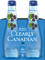 Clearly Canadian® Mountain Blackberry Flavored Sparkling Bottled Water