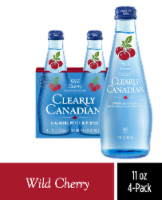 Clearly Canadian® Wild Cherry Flavored Sparkling Bottled Water