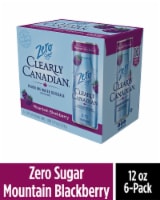 Clearly Canadian® Zero Sugar Forest Blackberry Flavored Sparkling Water Cans