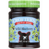Crofter's Organic Just Fruit Wild Blueberry Sprread