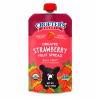 Crofter's® Organic Strawberry Fruit Spread in Squeezable Pouch Perspective: Main