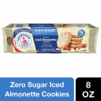 Voortman Bakery Zero Sugar Iced Almonette Cookies Perspective: Main