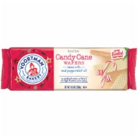 VOORTMAN BAKERY Candy Cane Wafers, Baked with Real Peppermint Oil Perspective: Main