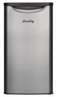 Danby DAR033A6BSLDB 3.3 cu. ft. Compact Fridge in Stainless Steel