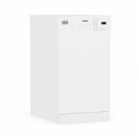 Danby DDW1804EW 18 Inch Built In Kitchen Dishwasher with 6 Wash Cycles White 1 Piece Smith s Food and Drug