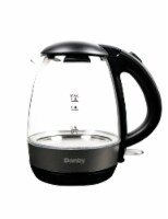 Danby DBKT12013BD11 1.2L Glass Kettle in Black