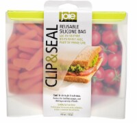 Joie Reusable Silicone Bag - Clear Perspective: Main