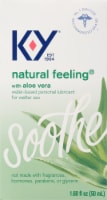 K-Y Natural Feeling Water Based Personal Lubricant with Aloe Vera