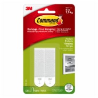 Command™ Medium White Picture Hanging Strips Perspective: Main