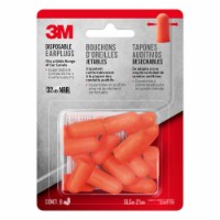 3M 2006541 32 dB Soft Foam Disposable Ear Plugs Orange - Per Pair 8