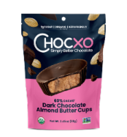 ChocXO® Dark Chocolate Almond Butter Cups