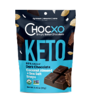 ChocXO® Coconut Almond & Sea Salt Snaps Perspective: Main