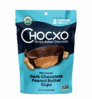 ChocXO® Dark Chocolate Peanut Butter Cups