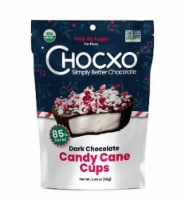 ChocXO Dark Chocolate Candy Cane Cups Perspective: Main