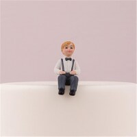 Wedding Star 4442 Toddler Boy Porcelain Figurine Wedding Cake Topper
