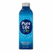 Pure Life® Purified Water Aluminum Bottle Perspective: Main