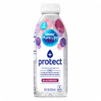 Pure Life® Blackberry Flavored Bottled Water Perspective: Main
