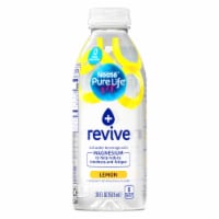 Pure Life® Lemon Flavored Bottled Water Perspective: Main