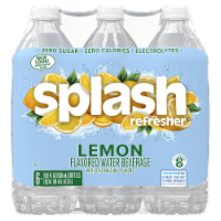 Splash Blast™ Lemon Flavored Water Perspective: Main