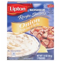 Lipton® Kosher Onion Recipe Soup & Dip Mix Perspective: Main
