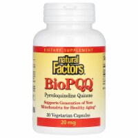 Natural Factors BioPQQ Pyrroloquinoline Quinone, 30 Capsules