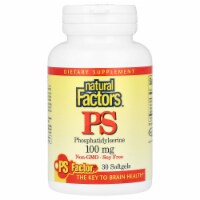 Natural Factors Phosphatidylserine (PS), 30 Soft Gels
