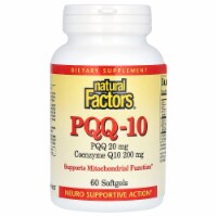 Natural Factors PQQ-10, 60 Soft Gels