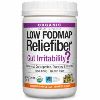 Natural Factors, Organic Low FODMAP Reliefiber, Tropical Flavor, 7.09 Ounces