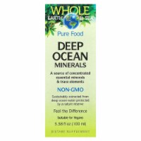 Natural Factors Whole Earth & Sea Deep Ocean Minerals, 3.38 Fluid Ounces