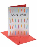 American Greetings Birthday Card (Candles Love You)