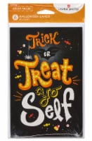 American Greetings Funny Halloween Greeting Cards, 6-Count (Treat Yo Self) Perspective: Main