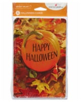American Greetings Halloween Greeting Cards, 6-Count (Pumpkin) Perspective: Main
