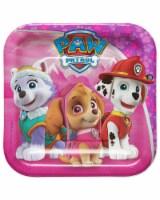 American Greetings Paw Patrol Disposable Paper Dinner Plates Perspective: Main