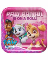 American Greetings Paw Patrol Disposable Paper Dinner Plates Perspective: Main