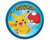 American Greetings Pokemon Disposable Paper Desset Plates Perspective: Main