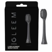 Gleem Black Toothbrush Refill Head