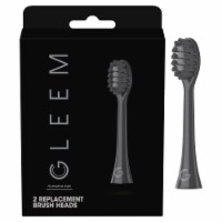 Gleem Black Toothbrush Refill Head