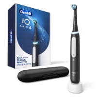 Oral-B iO Series 4 Electric Toothbrush with (1) Brush Head, Rechargeable, Black, 1 ct - Pick 'n Save Oral-B iO Series 4 Electric Toothbrush with (1) Brush Head, Rechargeable, Black, 1 ct - Pick 'n Save