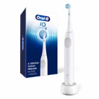 Oral-B iO Series 2 Rechargeable Electric Powered Toothbrush, White with 1 Gentle Brush Head Perspective: Main